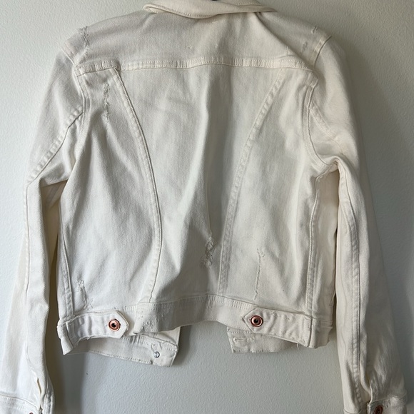 Cream Jean jacket - Picture 5 of 6